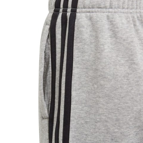 Spodenki dla dzieci adidas Essentials 3 Stripes Knit Short szare DV1797 Adidas