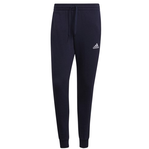 Spodnie męskie adidas Essentials Slim 3 Stripes Pants granatowe GM1090 Adidas
