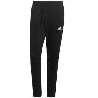 Spodnie męskie adidas Essentials Tapered Cuff Pants czarne GK9268 Adidas