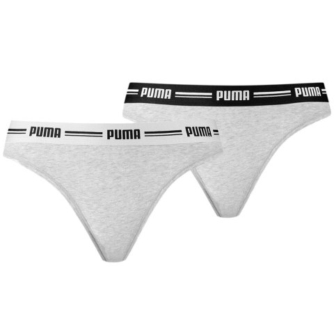 Bielizna damska Puma String 2P Pack szara 907854 05 Puma