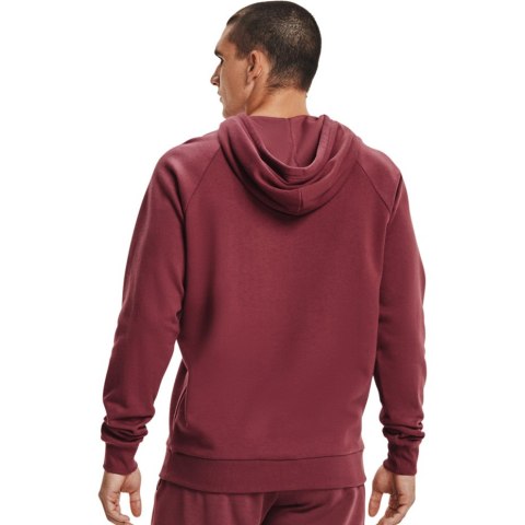Bluza męska Under Armour Rival Fleece Big Logo HD burgund 1357093 652 Under Armour