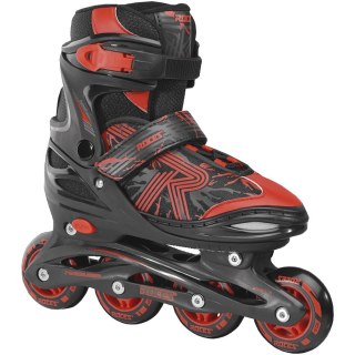 Łyżworolki Roces Jokey 3.0 Boy czarno-czerwone 400845 02 Roces