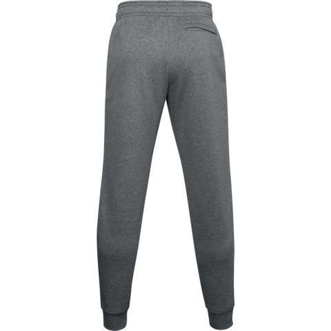 Spodnie męskie Under Armour Rival Fleece 3Logo Jogger ciemnoszare 1357131 012 Under Armour