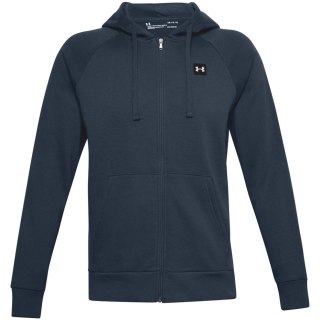 Bluza męska Under Armour Rival Fleece FZ Hoodie granatowa 1357111 408 Under Armour
