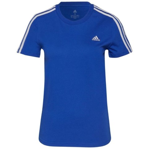 Koszulka damska adidas Loungewear Ess niebieska H07815 Adidas