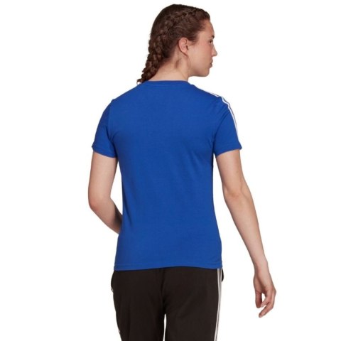 Koszulka damska adidas Loungewear Ess niebieska H07815 Adidas