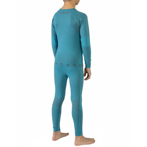 Bielizna termoaktywna dla dzieci Viking Riko Kids set turkusowa 500-14-3030-70 Viking