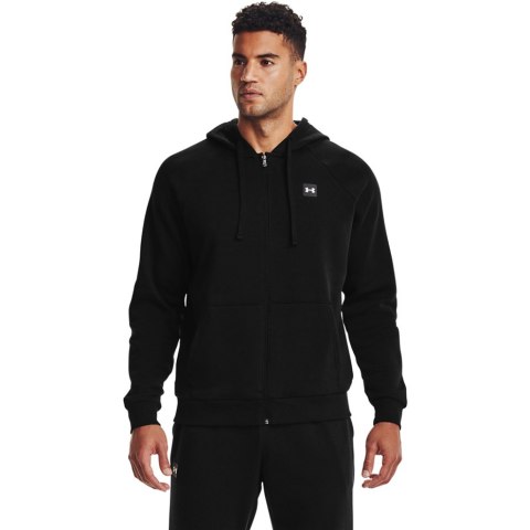 Bluza męska Under Armour Rival Fleece FZ Hoodie czarna 1357111 001 Under Armour