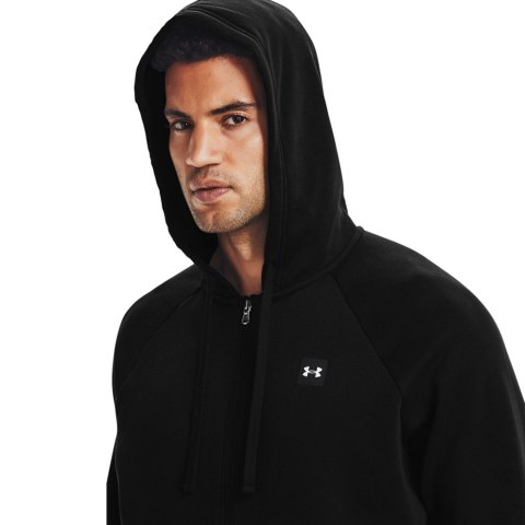 Bluza męska Under Armour Rival Fleece FZ Hoodie czarna 1357111 001 Under Armour