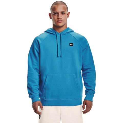 Bluza męska Under Armour Rival Fleece Hoodie niebieska 1357092 422 Under Armour