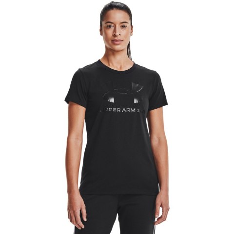 Koszulka damska Under Armour Live Sportstyle Graphic SSC czarna 1356305 002 Under Armour