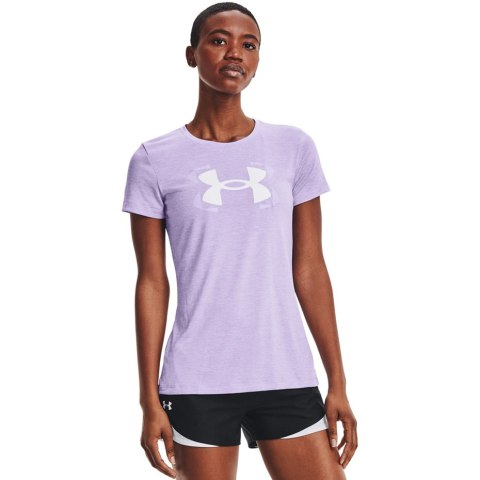 Koszulka damska Under Armour Tech Twist Graphic SSC fioletowa 1366125 532 Under Armour