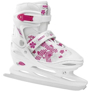 Łyżwy Roces Jokey Ice 3.0 Girl biało-różowe 450708 01 Roces