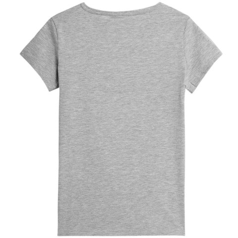 Koszulka damska 4F chłodny jasny szary melanż H4L22 TSD350 27M 4F