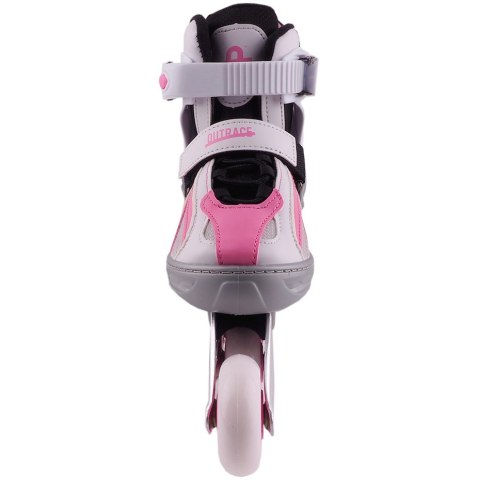 Łyżworolki Outrace Volt Gray szaro-różowe PW-126B-9 Outrace