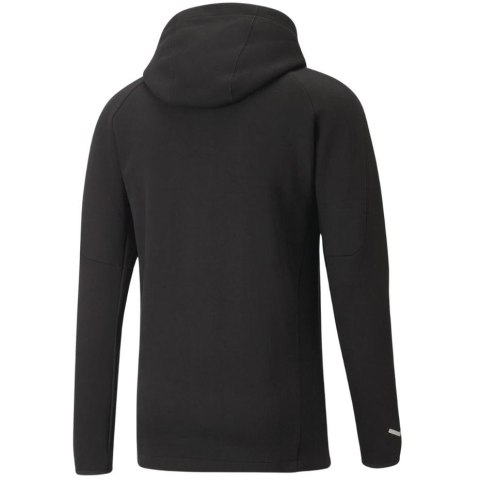 Bluza męska Puma teamFINAL Casuals Hooded Jkt czarna 657383 03 Puma