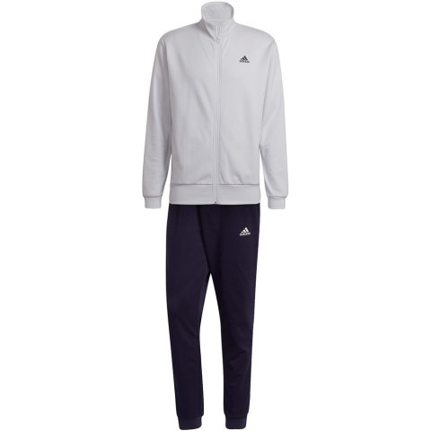 Dres męski adidas Logo Graphic Track Suit szaro-granatowy H61134 Adidas