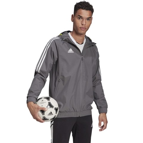 Kurtka męska adidas Condivo 20 All-weather Jacket grafitowa HD2293 Adidas teamwear