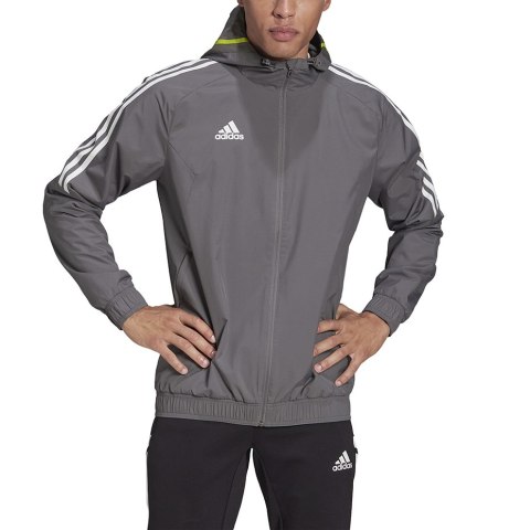 Kurtka męska adidas Condivo 20 All-weather Jacket grafitowa HD2293 Adidas teamwear