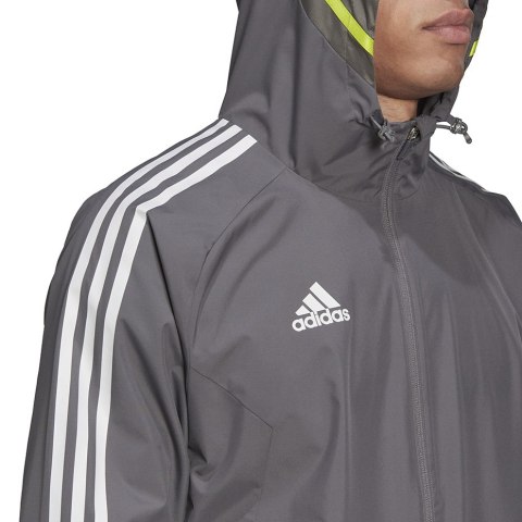 Kurtka męska adidas Condivo 20 All-weather Jacket grafitowa HD2293 Adidas teamwear