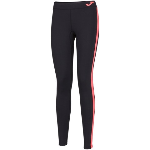 Legginsy damskie Joma Ascona Long Tight czarno-różowe 901127.119 Joma