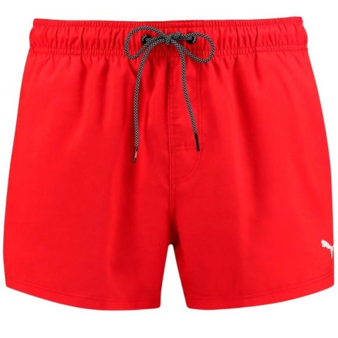 Spodenki kąpielowe męskie Puma Short Lenght Swim czerwone 907658 02 Puma