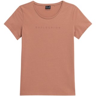 Koszulka damska 4F łososiowa H4Z22 TSD029 64S 4F