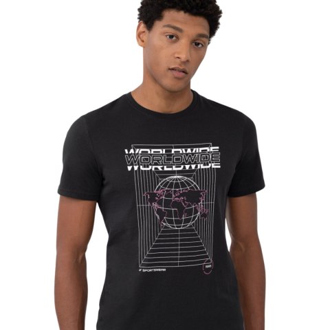 Koszulka męska 4F antracyt H4Z22 TSM029 22S 4F