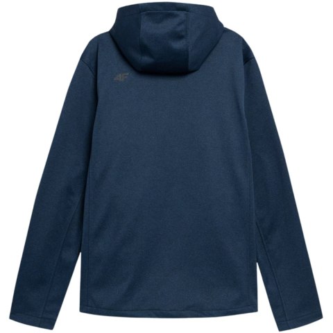 Kurtka męska 4F softshell ciemny granat melanż H4Z22 SFM350 30M 4F