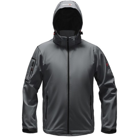 Kurtka męska softshell Ozoshi Kazaiuki grafitowa OZ93358 Ozoshi