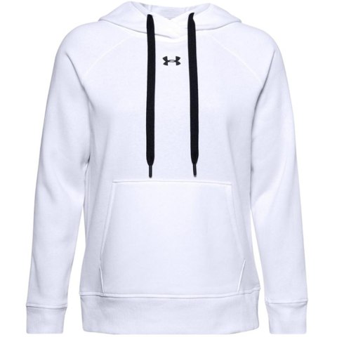 Bluza damska Under Armour Rival Fleece HB Hoodie biała 1356317 100 Under Armour