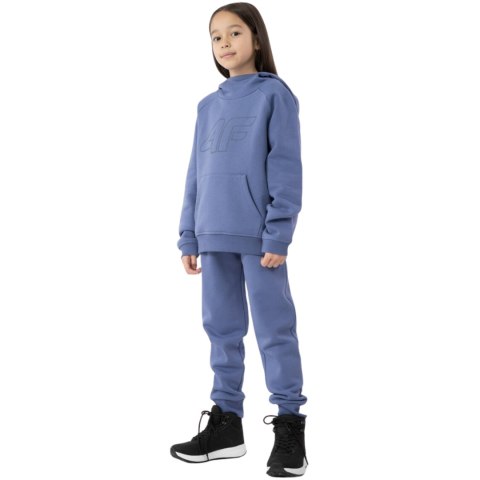 Bluza dla dziewczynki 4F denim HJZ22 JBLD002 32S 4F