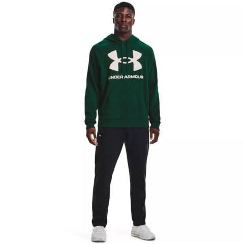 Bluza męska Under Armour Rival Fleece Big Logo HD zielona 1357093 330 Under Armour