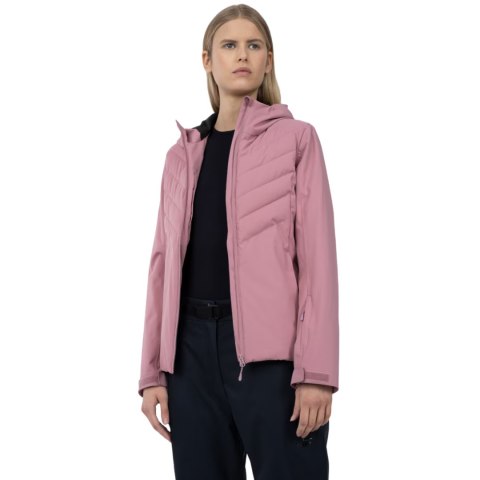 Kurtka narciarska damska 4F ciemny róż H4Z22 KUDN003 53S 4F