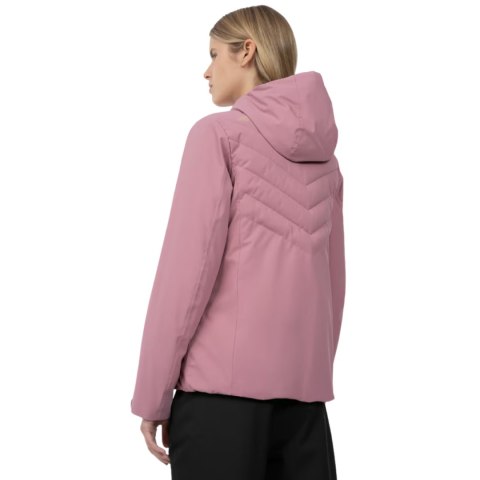 Kurtka narciarska damska 4F ciemny róż H4Z22 KUDN003 53S 4F