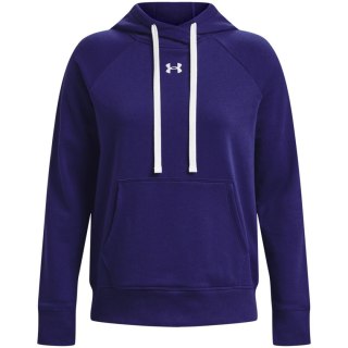 Bluza damska Under Armour Rival Fleece HB Hoodie granatowa 1356317 468 Under Armour