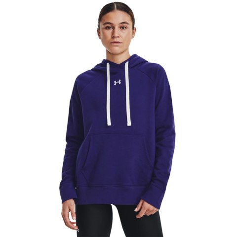 Bluza damska Under Armour Rival Fleece HB Hoodie granatowa 1356317 468 Under Armour