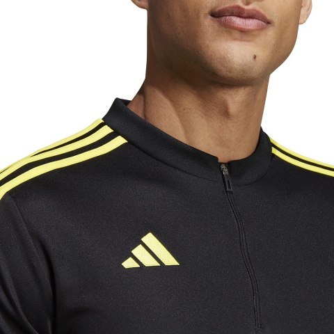 Bluza męska adidas Tiro 23 Club Training Top czarno-żółta IC1579 Adidas