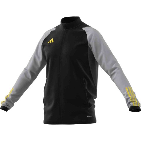 Bluza męska adidas Tiro 23 Competition Training czarno-szara HU1306 Adidas teamwear