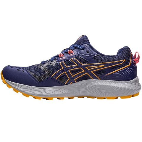 Buty damskie do biegania Asics Gel Sonoma 7 granatowo-pomarańczowe 1012B413 401 Asics