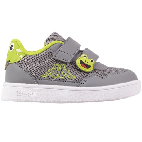 Buty dla dzieci Kappa PIO M Sneakers szaro-limonkowe 280023M 1633 Kappa