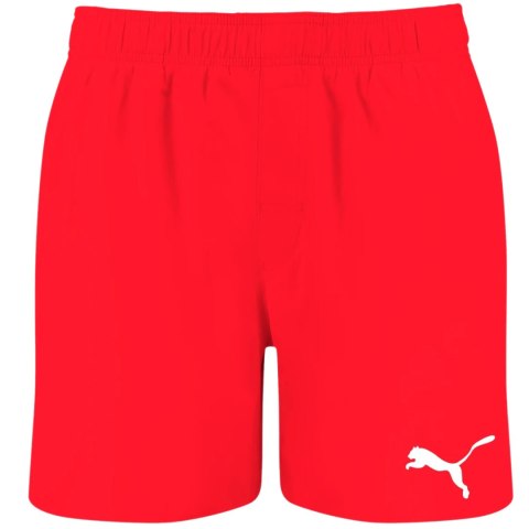 Spodenki kąpielowe męskie Puma Swim Medium Lenght 1P czerwone 935088 02 Puma