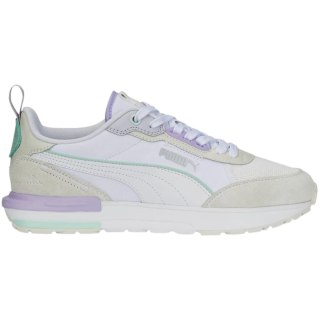 Buty damskie Puma R22 beżowo-fioletowo-białe 383462 25 Puma