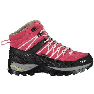 Buty trekkingowe damskie CMP Rigel Mid WP różowo-czarne 3Q1294616HL CMP