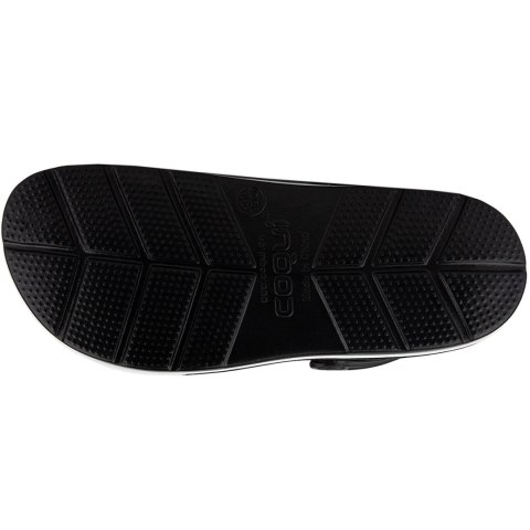 Chodaki męskie Coqui Lindo czarno-białe 6403-100-2232 Coqui