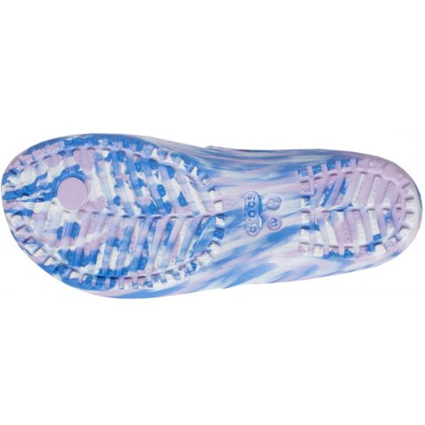 Klapki damskie Crocs Kadee II Marbled Flip W niebiesko-różowe 208331 5PT Crocs