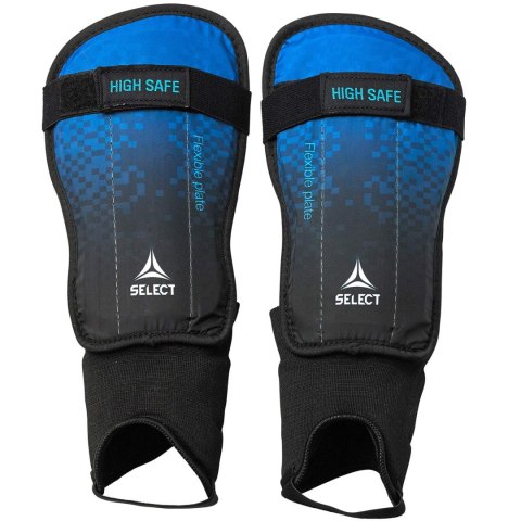 Ochraniacze piłkarskie Select High Safe czarno-niebieskie v23 17678 Select