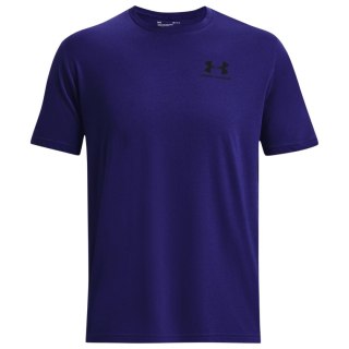 Koszulka męska Under Armour Sportstyle Left Chest SS niebieska 1326799 468 Under Armour
