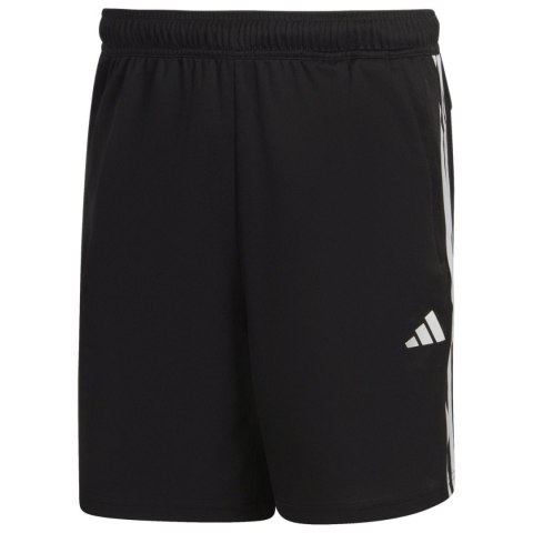 Spodenki męskie adidas Train Essentials Piqué 3-Stripes czarne IB8111 Adidas
