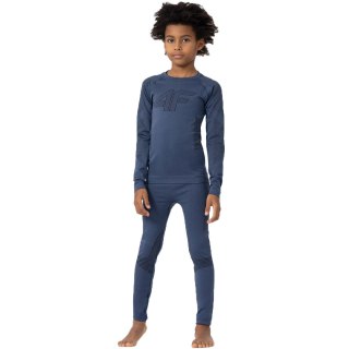 Bielizna bezszwowa dla chłopca 4F M096 niebieska 4FJAW23USEAM096 32S 4F